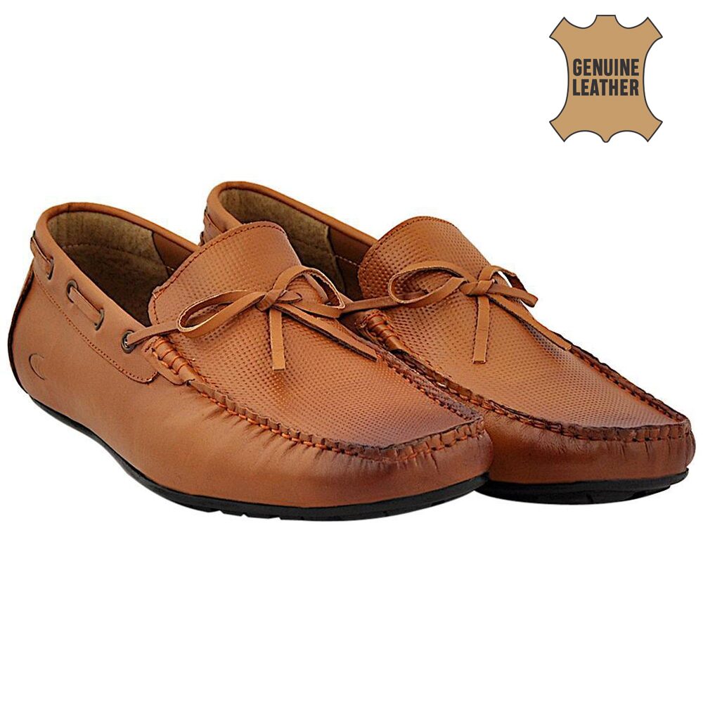 

Allen Cooper Tan Loafers