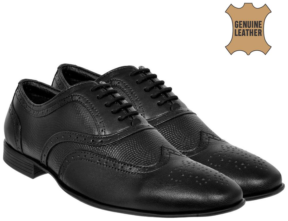 

Allen Cooper Black Formal Shoes
