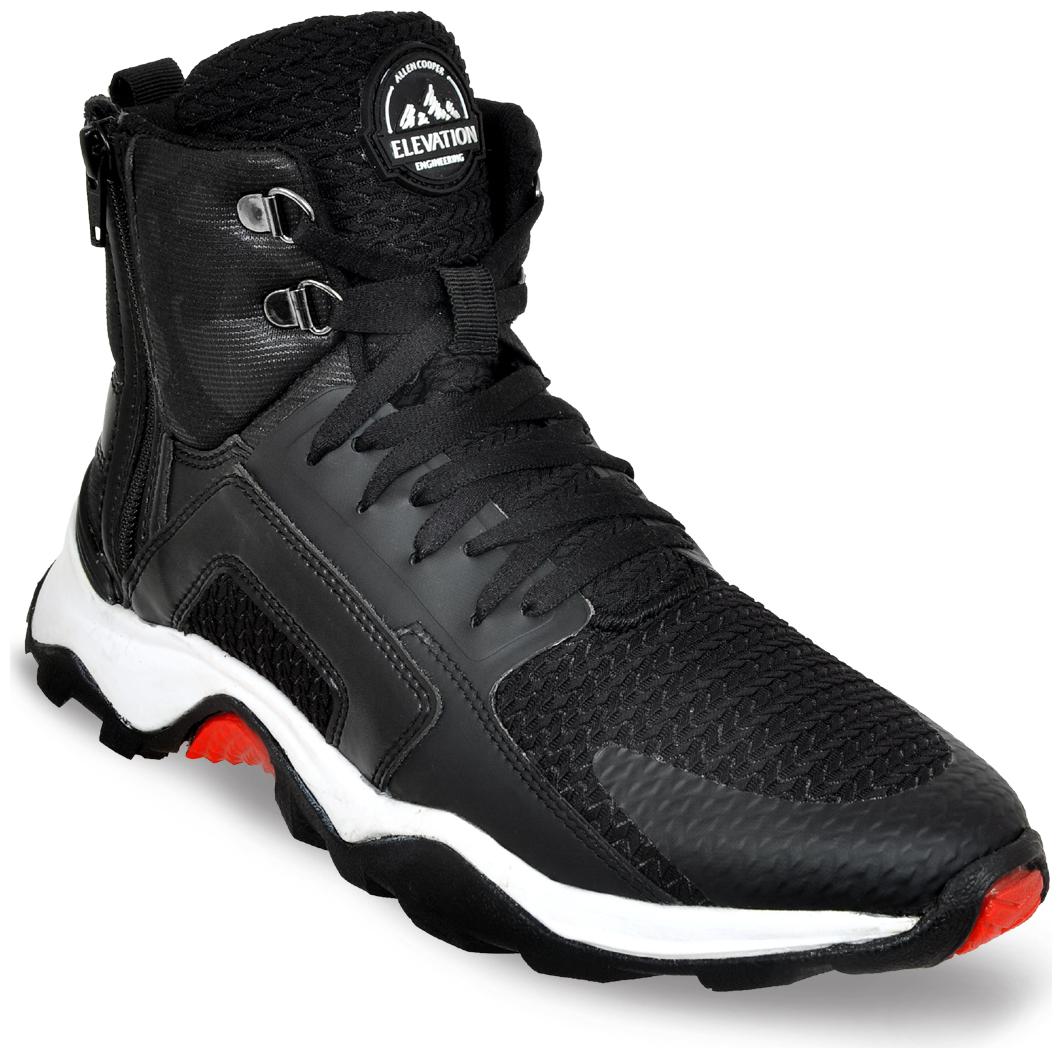 

Allen Cooper Black Sneaker Shoes