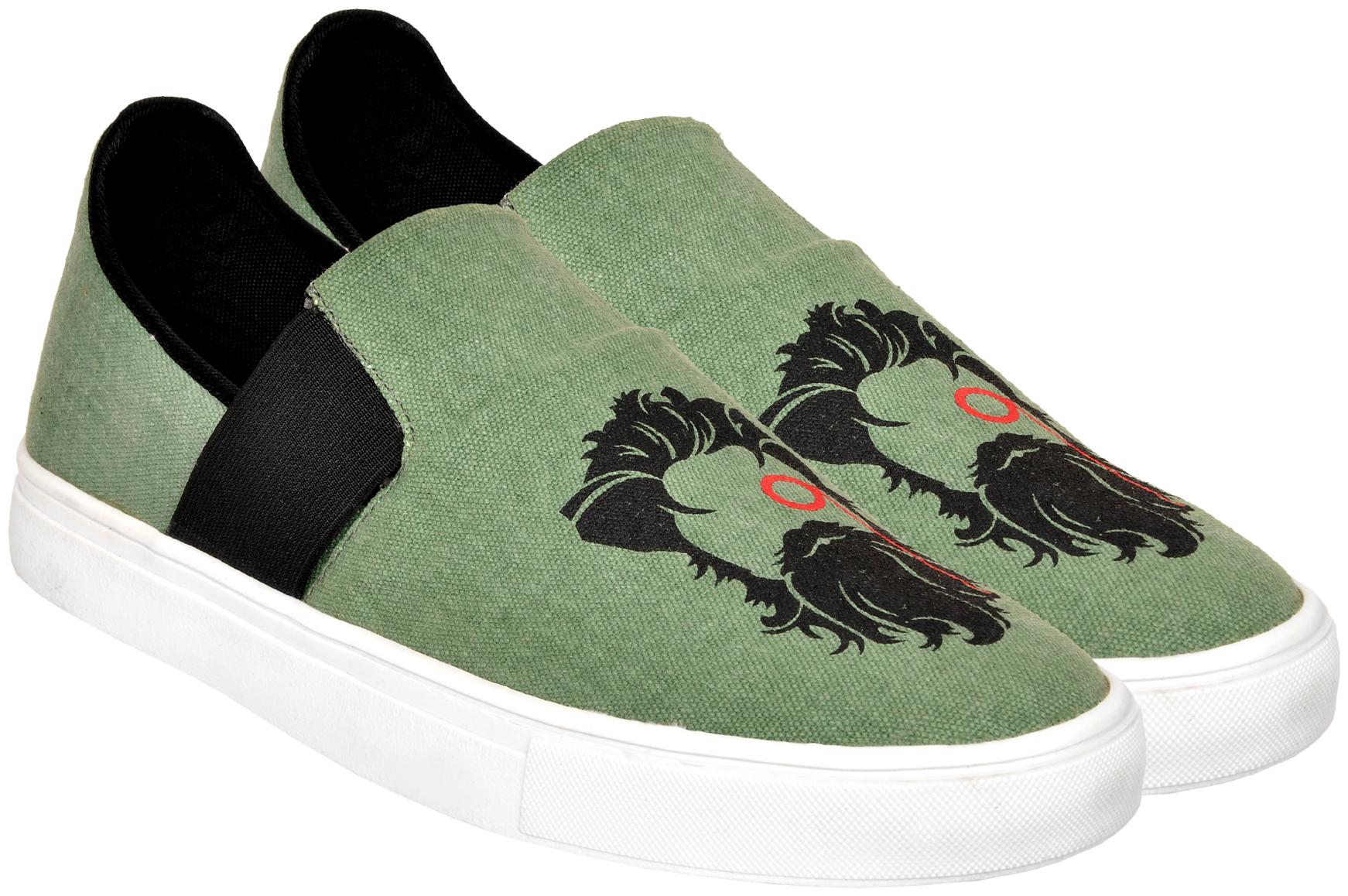 

Allen Cooper Green Casual Shoes