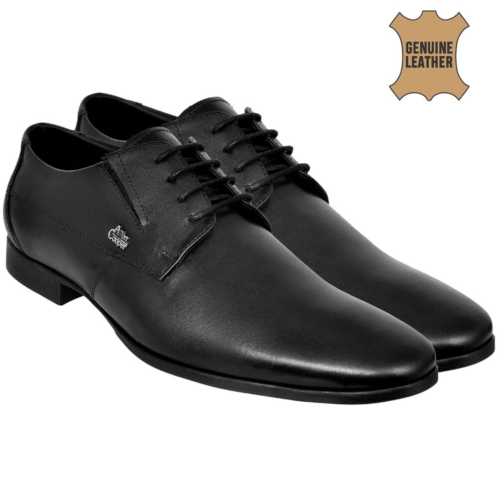 

Allen Cooper Black Formal Shoes