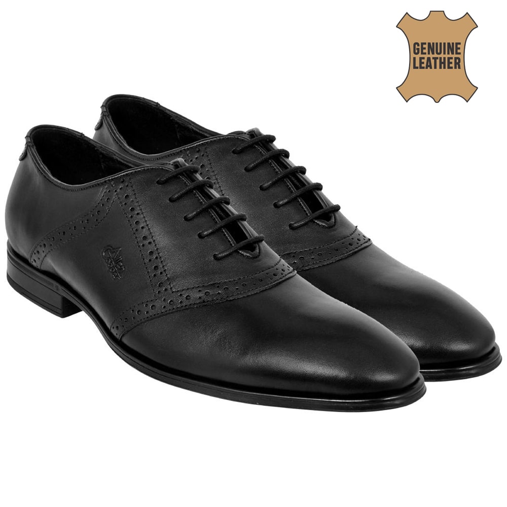 

Allen Cooper Black Formal Shoes