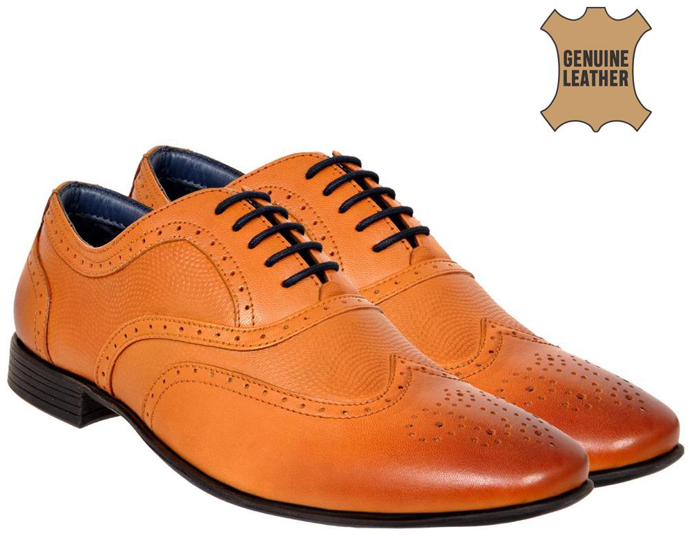 

Allen Cooper Tan Formal Shoes