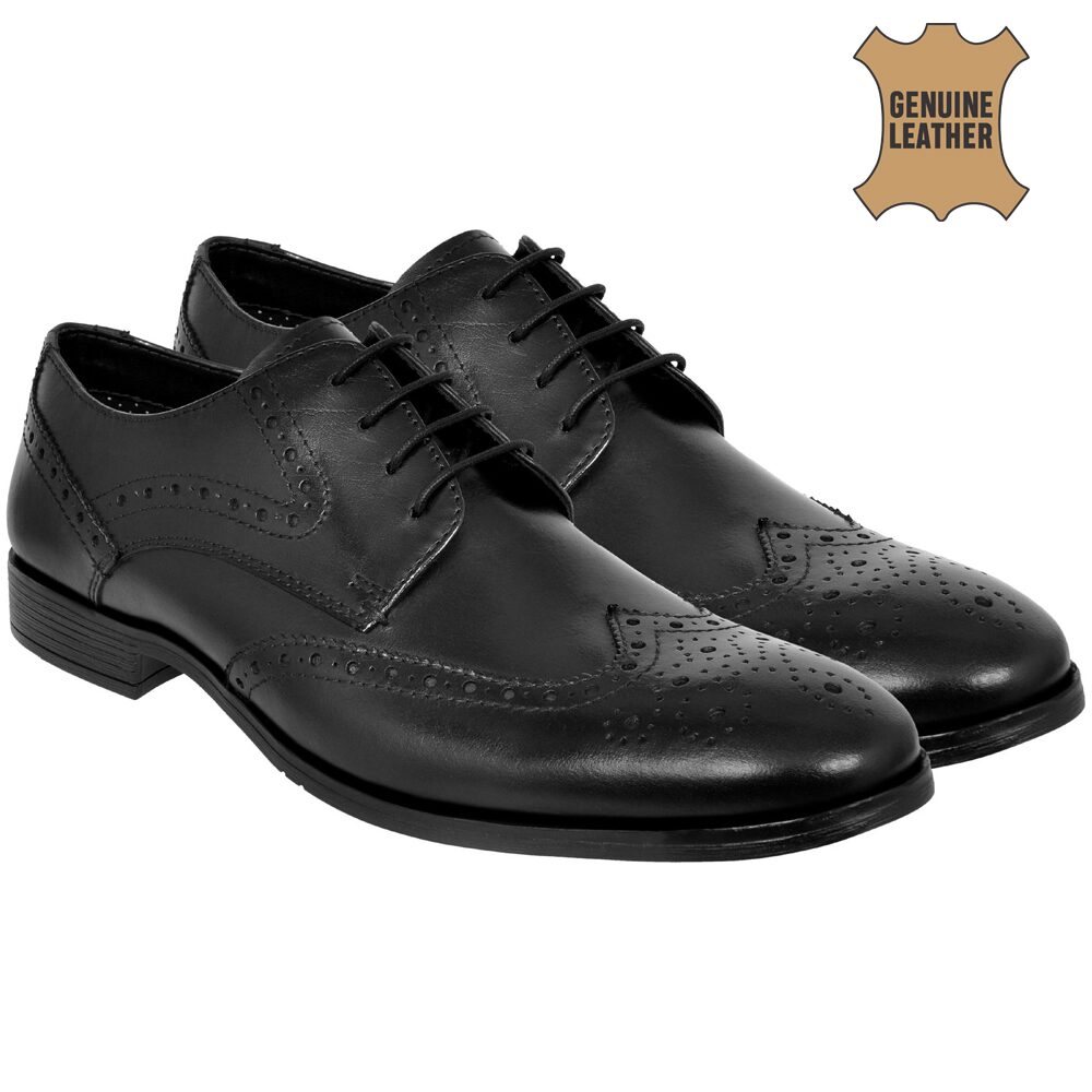 

Allen Cooper Black Formal Shoes