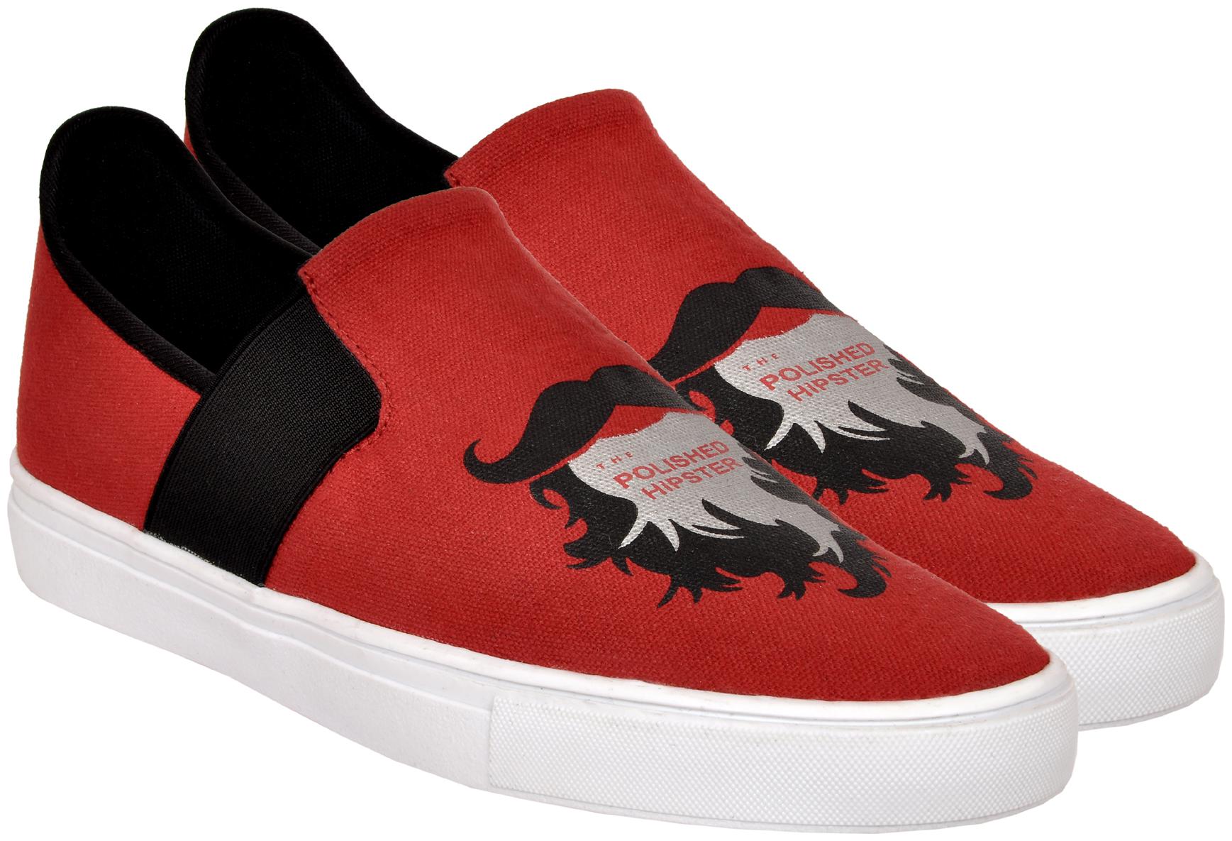 

Allen Cooper Red Casual Shoes