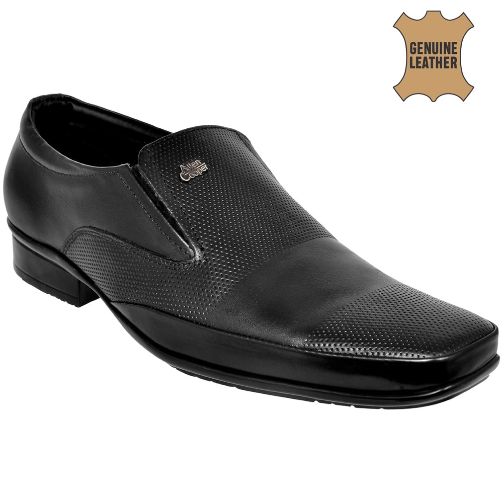 

Allen Cooper Black Formal Shoes