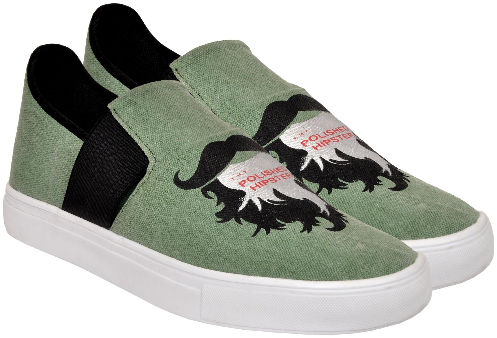 

Allen Cooper Green Casual Shoes