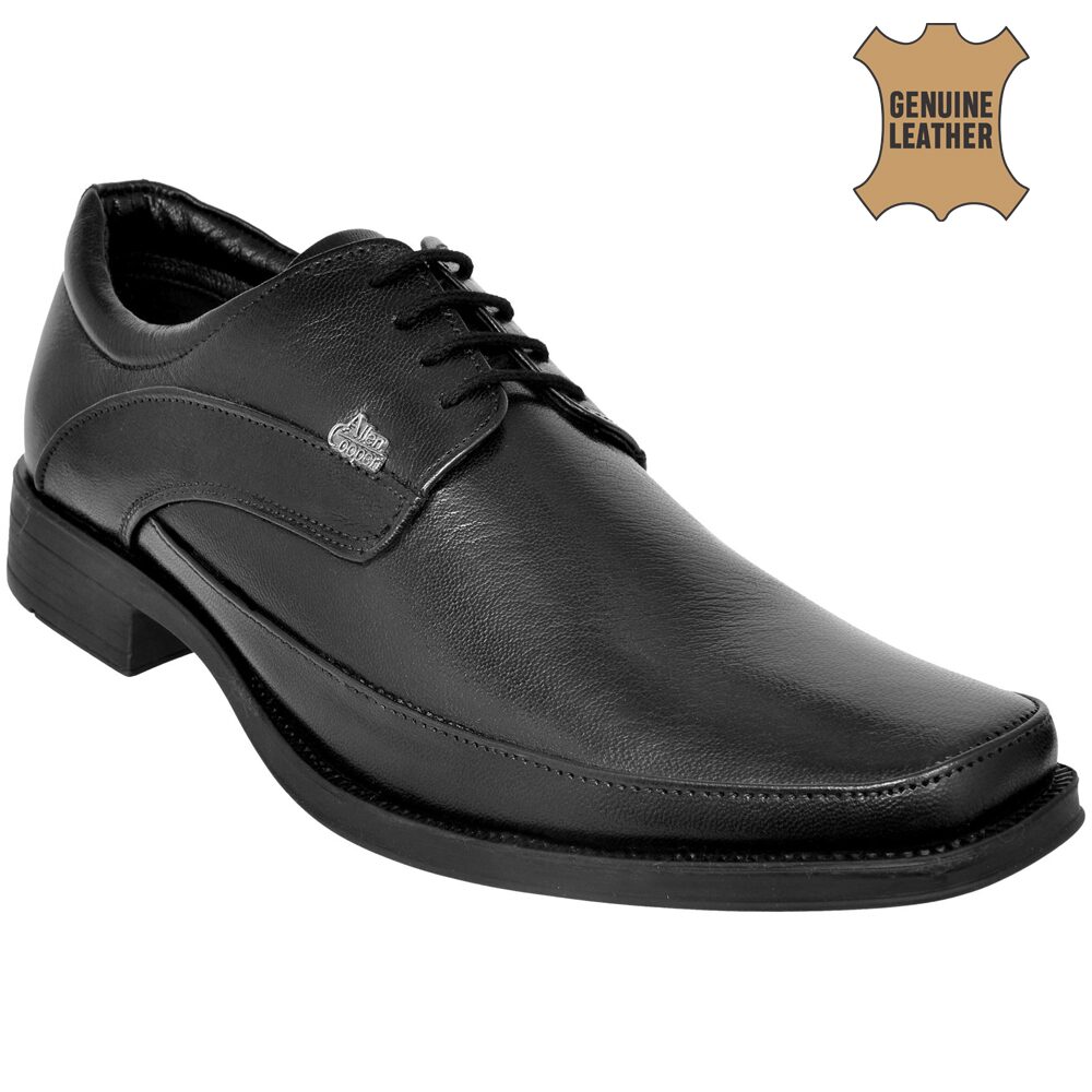

Allen Cooper Black Formal Shoes