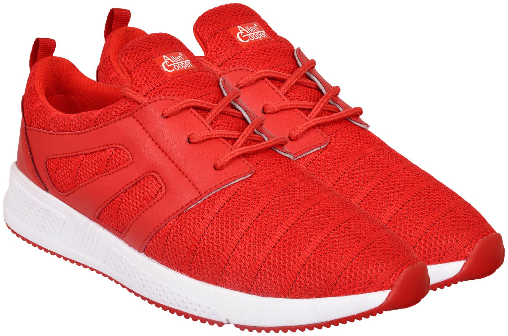 

Allen Cooper Men ATHLEISURE RUNNING SHOES Running Shoes ( Red )