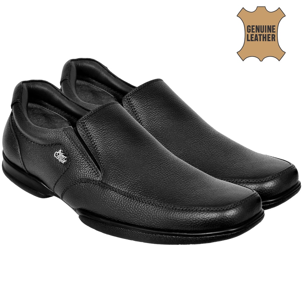 

Allen Cooper Black Formal Shoes
