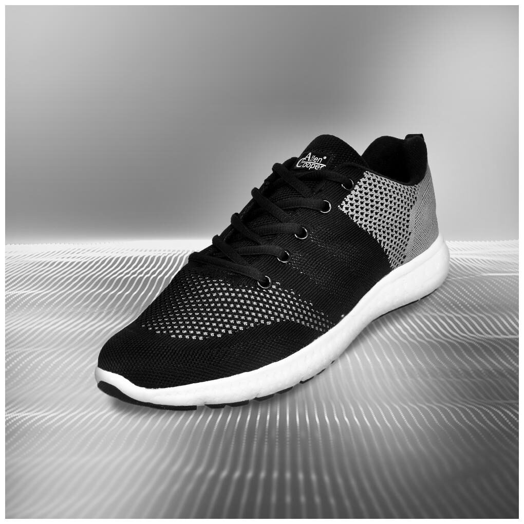 

Allen Cooper Men ATHLEISURE RUNNING SHOES Running Shoes ( Black )