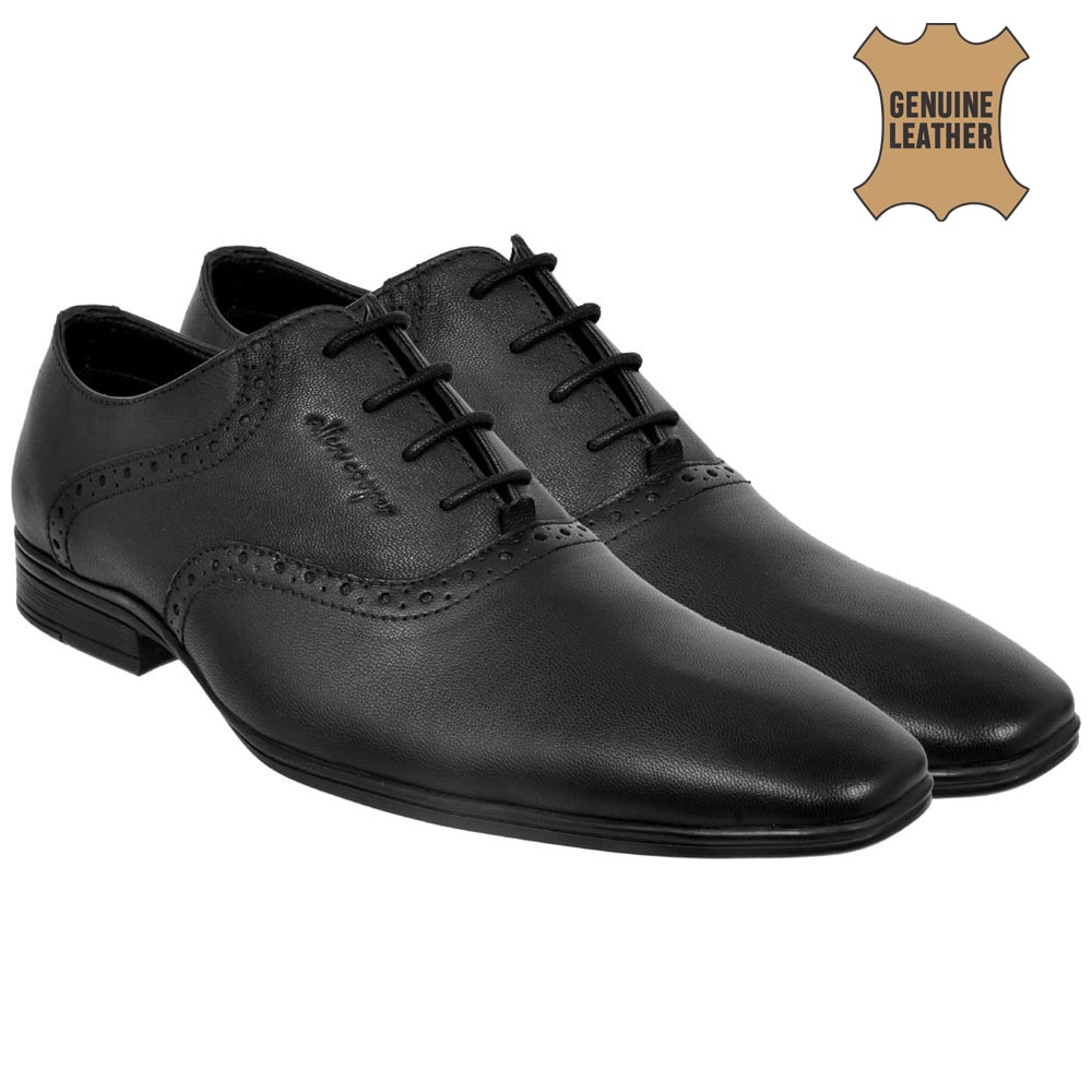 

Allen Cooper Black Formal Shoes
