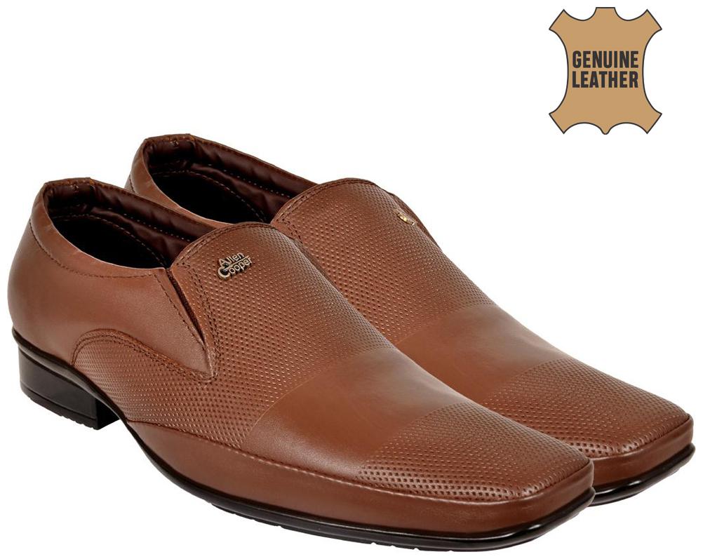 

Allen Cooper Tan Formal Shoes