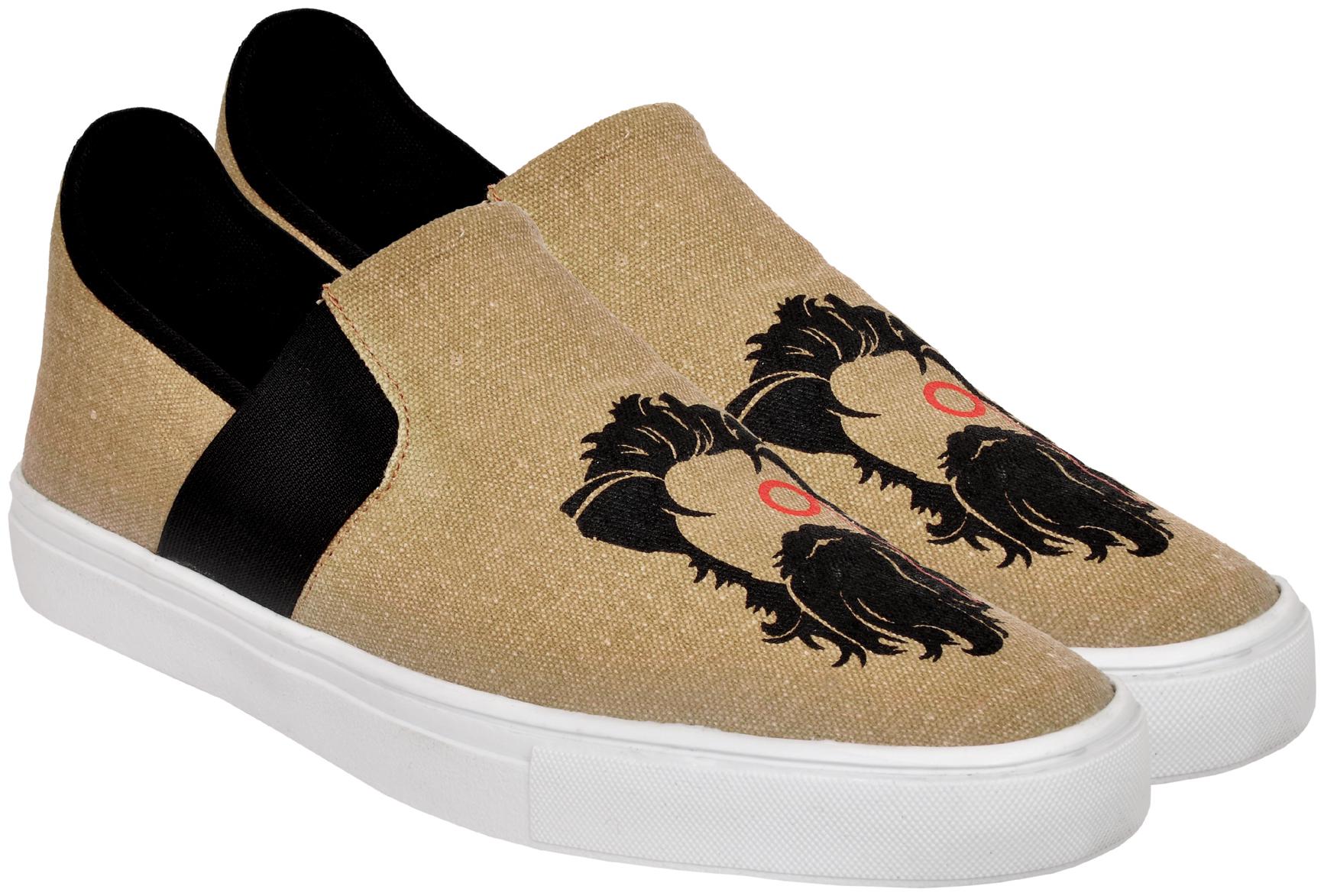 

Allen Cooper Beige Casual Shoes