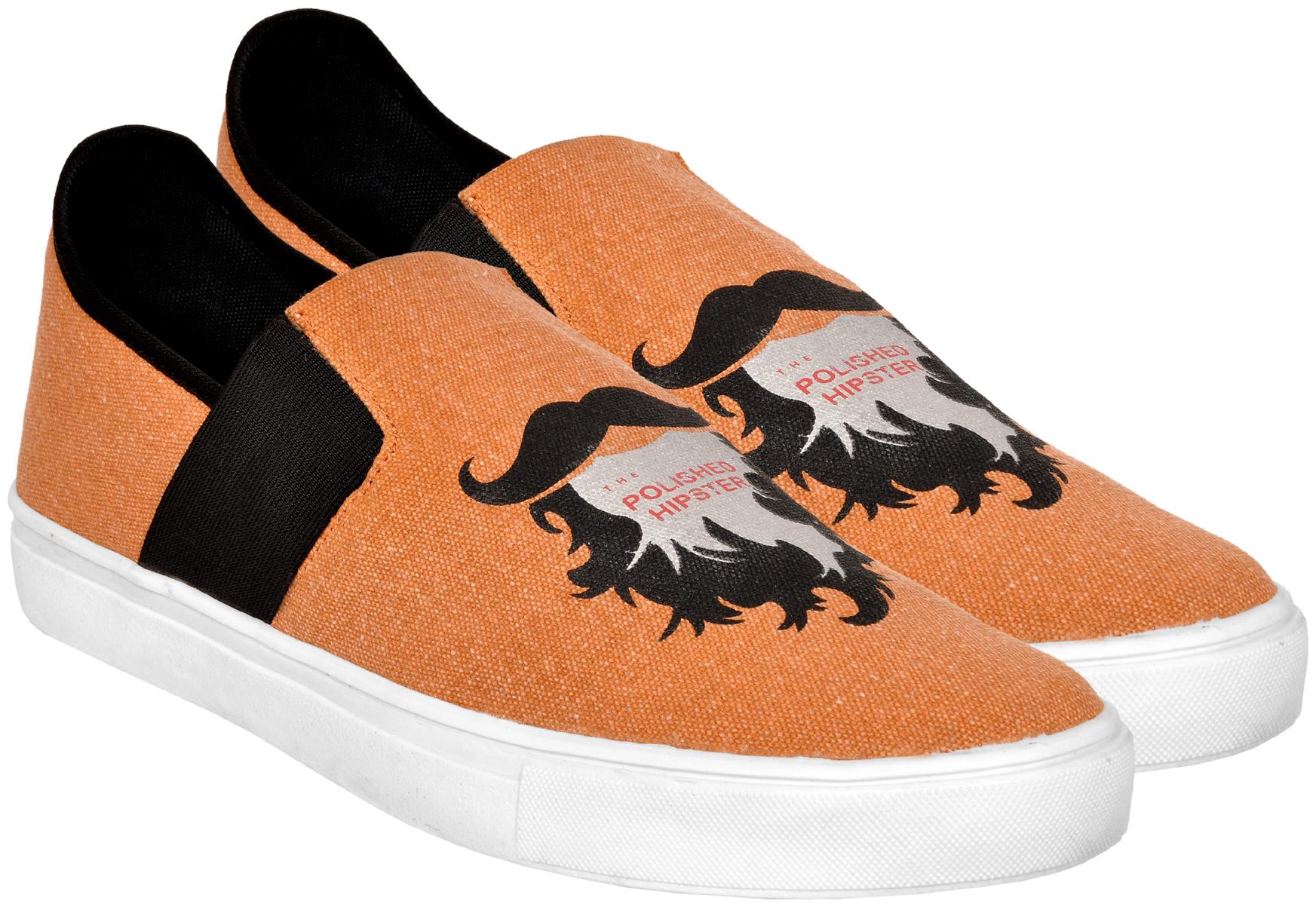 

Allen Cooper Orange Casual Shoes