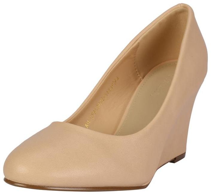 

Allen Solly Women Beige Wedges