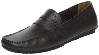 Allen Solly Loafers For Men ( Brown )