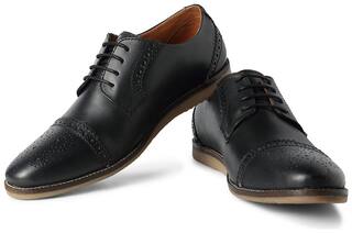Allen Solly Derby Formal Shoes For Men ( BLACK )