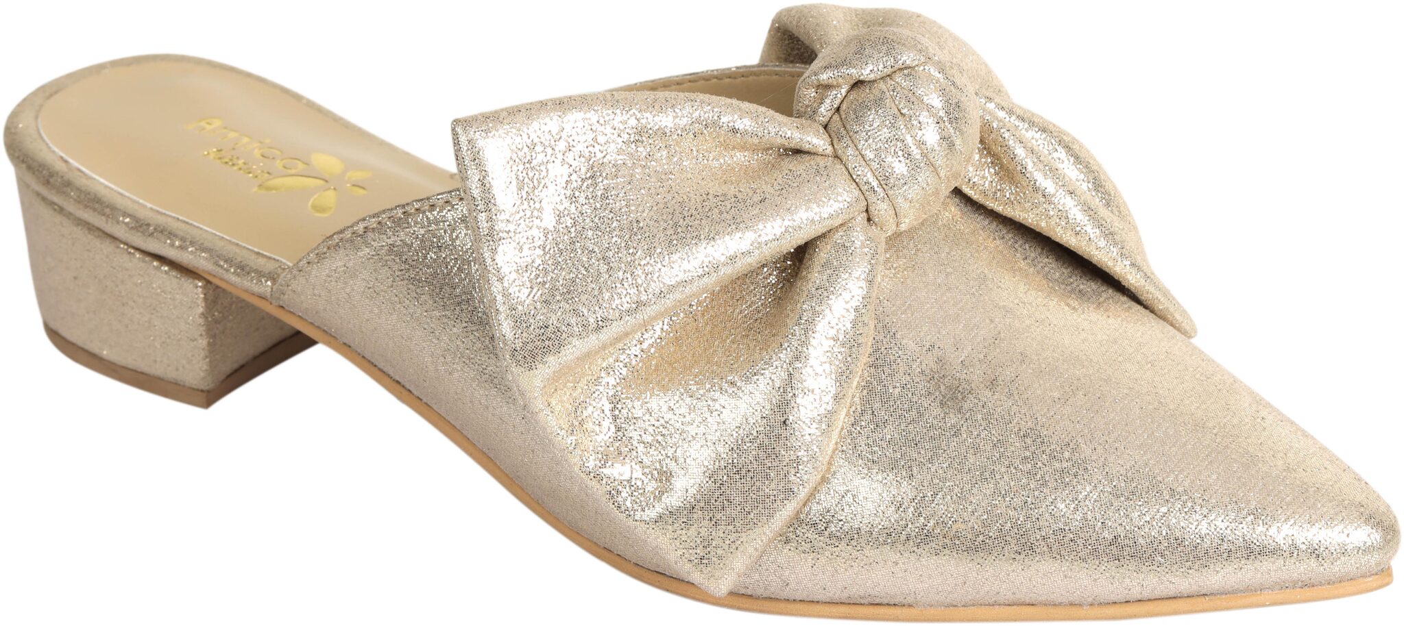 

Amica Slexia Women Gold Mules