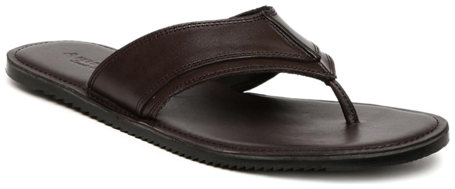 

Amster Mens Brown Geniune Leather Comfort Slippers