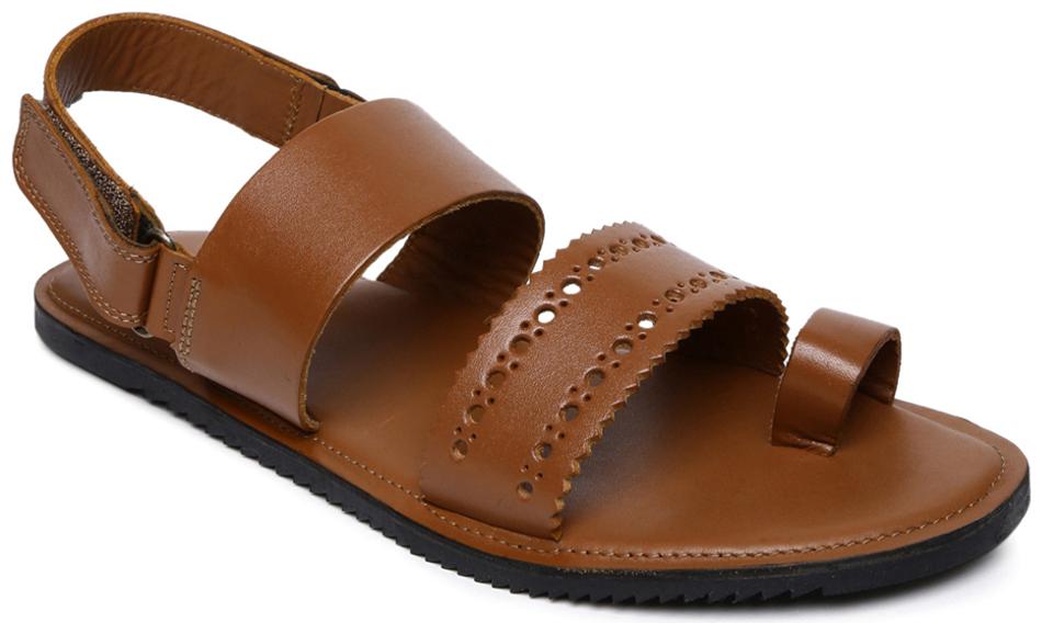 

Amster Mens Tan Geniune Leather Comfort Slippers