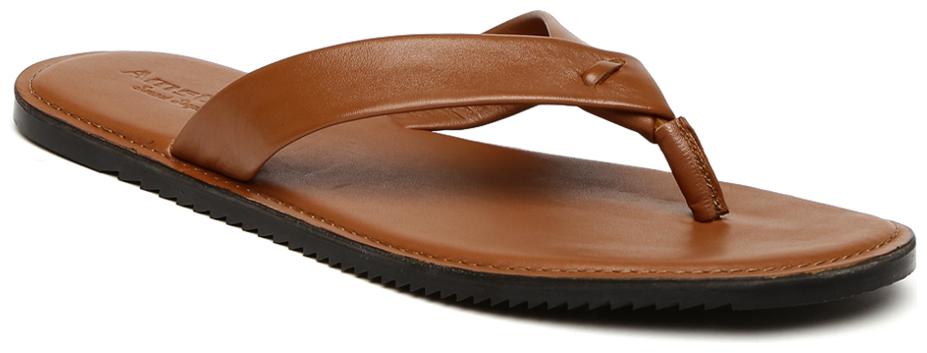 

Amster Mens Tan Geniune Leather Comfort Slippers
