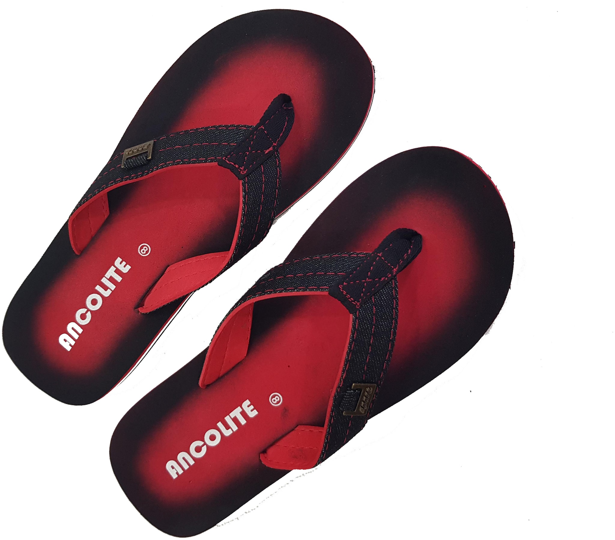 

ANCOLITE Men Red Diabetic Orthopaedic Slippers - 1 Pair