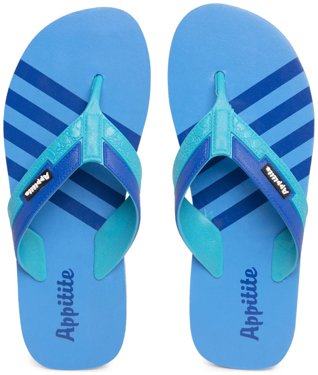 

Appitite Men Blue Indoor Slippers - 1 Pair