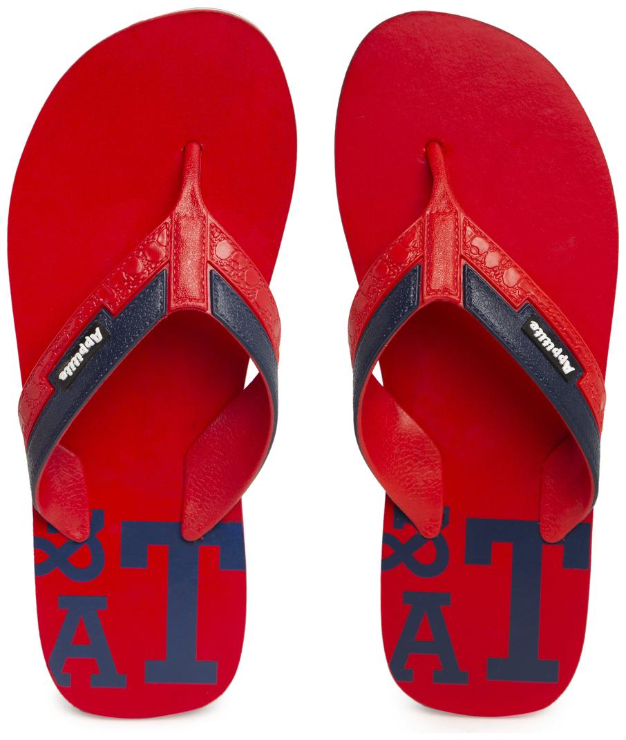 

Appitite Men Red Indoor Slippers - 1 Pair