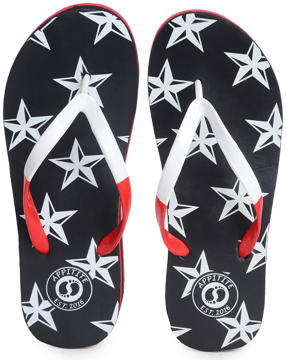 

Appitite Black Slippers For Women