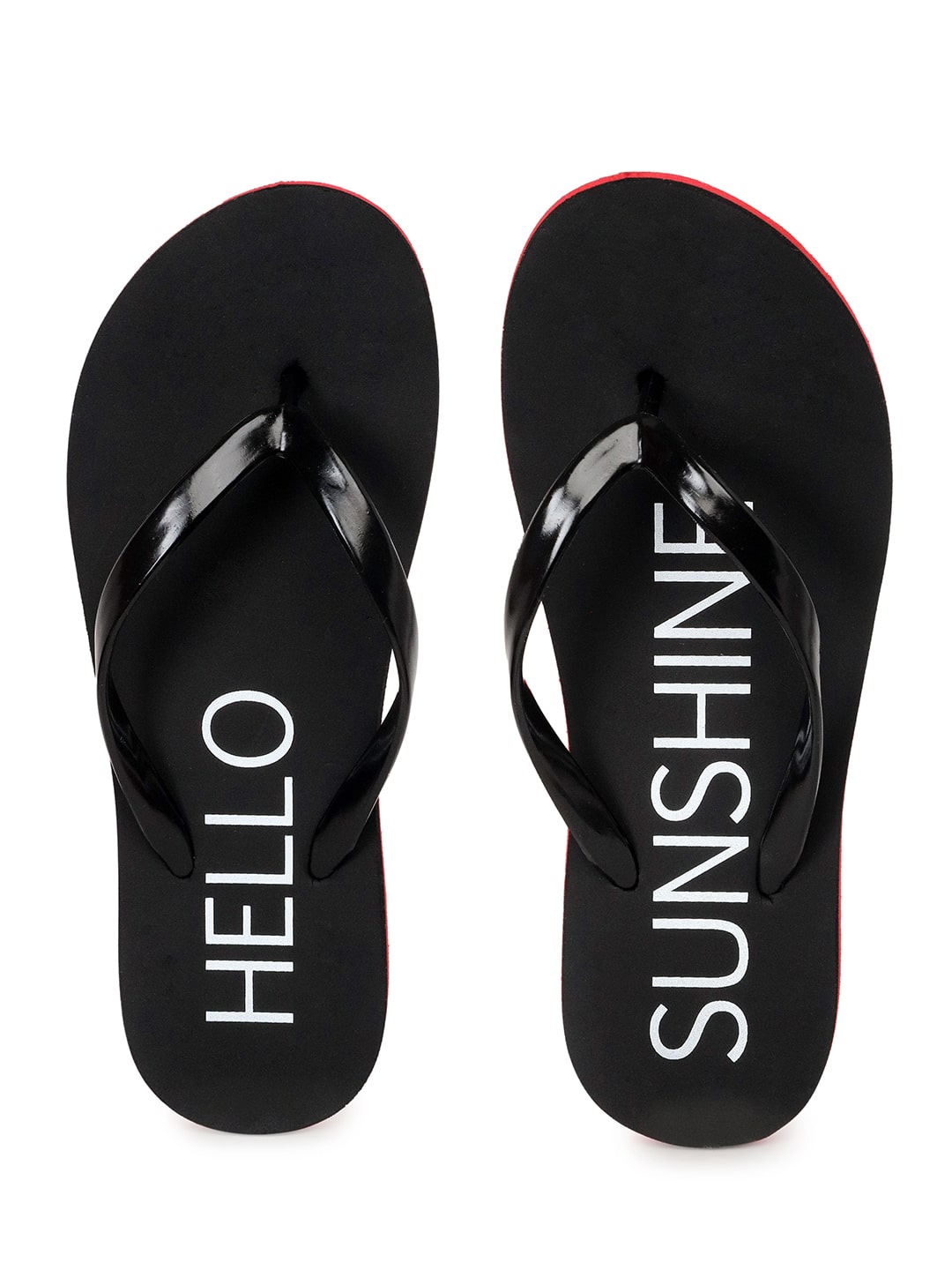 

Appitite Black color Flip-Flop housing slipper for women