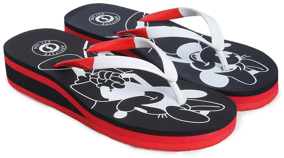 

Appitite Black Slippers For Women