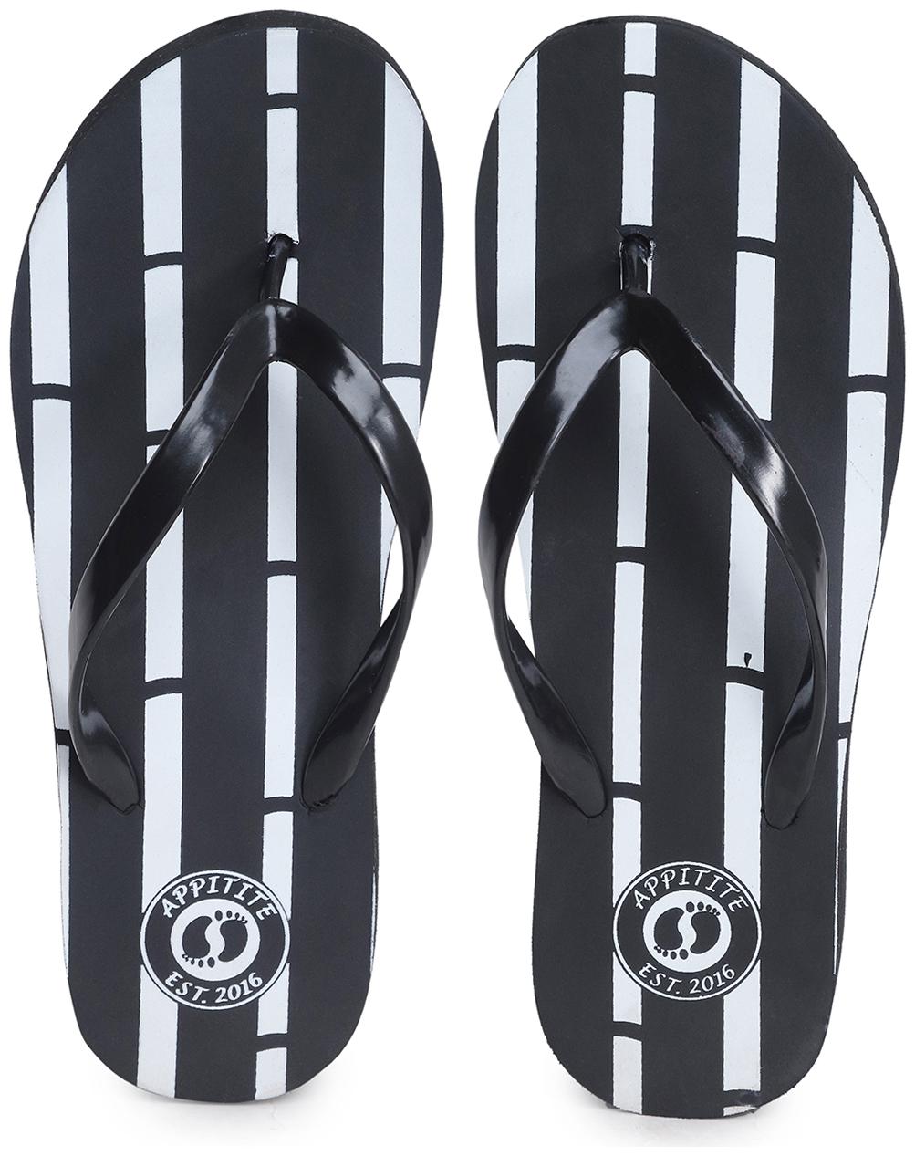 

Appitite Black Slippers For Women