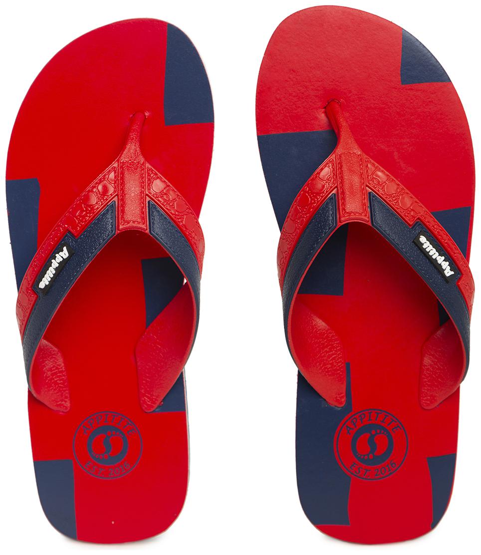 

Appitite Men Red Flip-Flops - 1 Pair