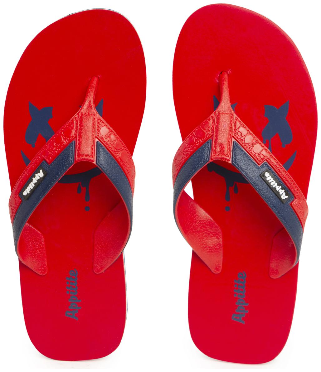 

Appitite Men Red Indoor Slippers - 1 Pair
