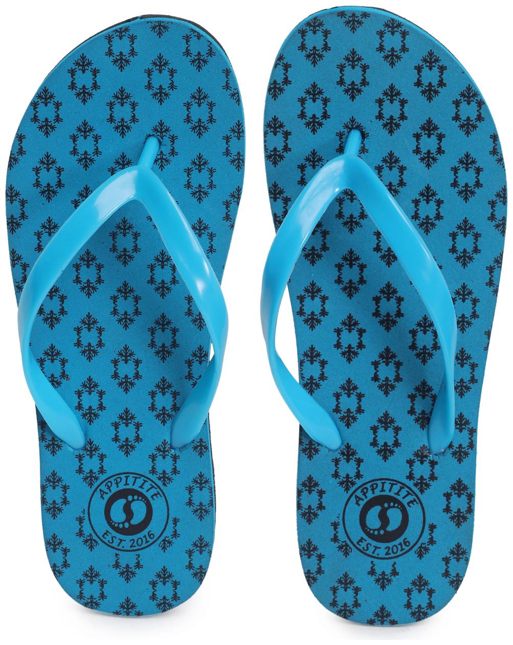 

Appitite Blue Slippers For Women