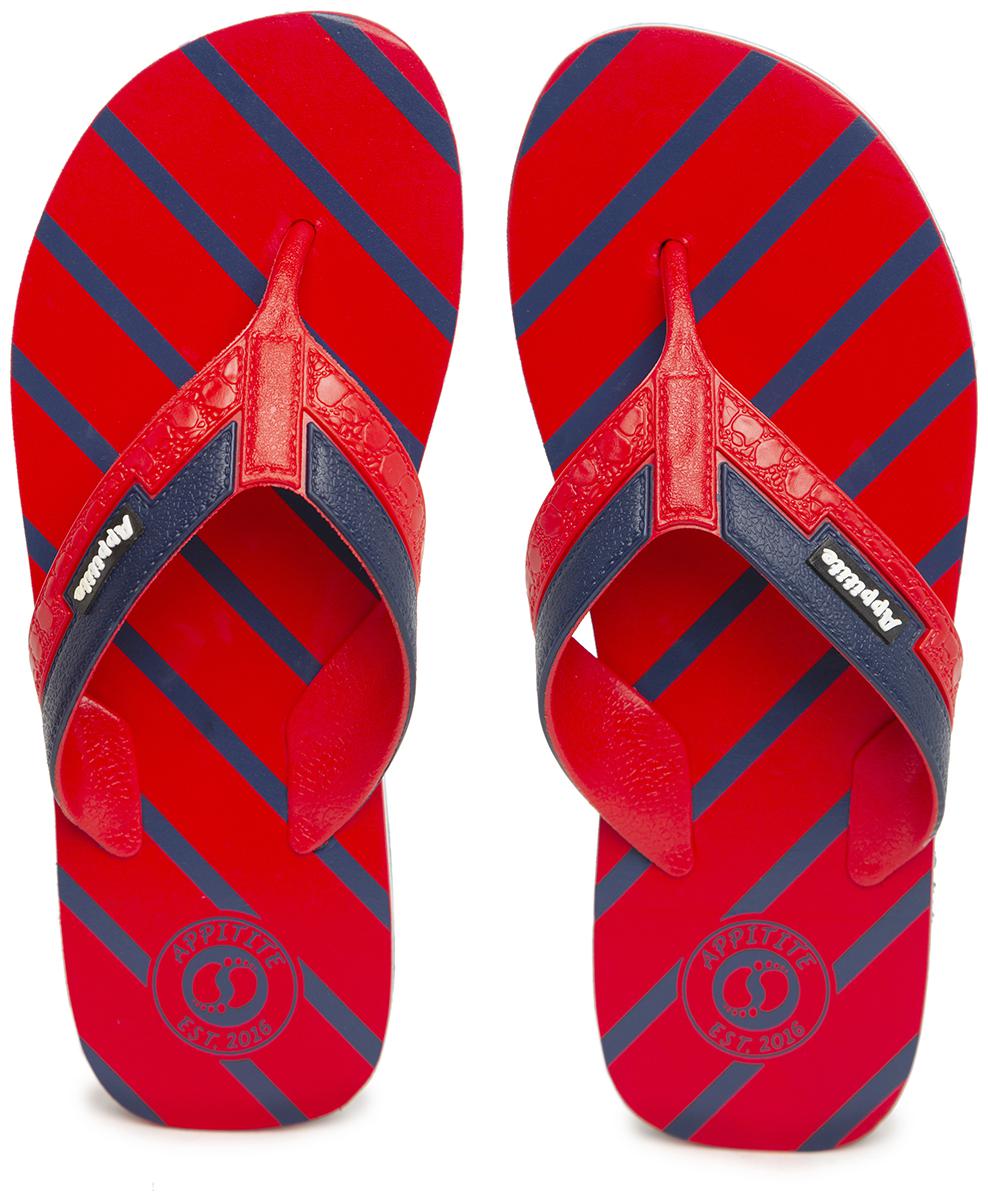 

Appitite Men Red Flip-Flops - 1 Pair