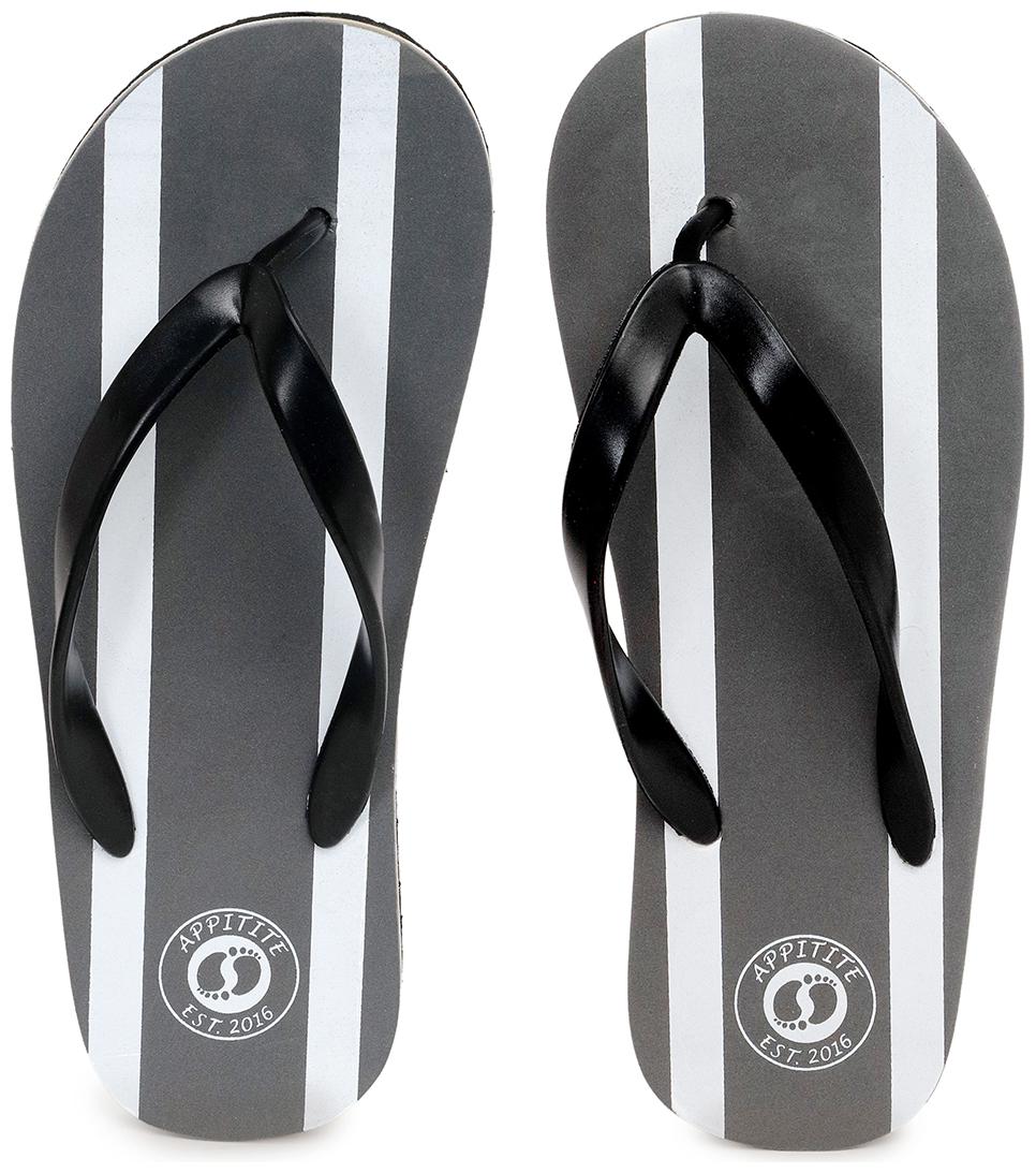 

Appitite Men Grey Flip-Flops - 1 Pair