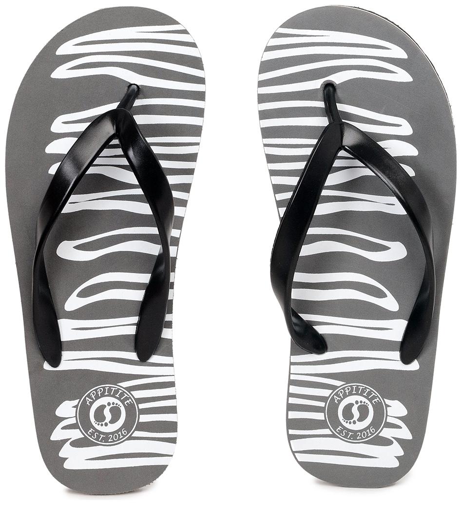 

Appitite Men Grey Flip-Flops - 1 Pair
