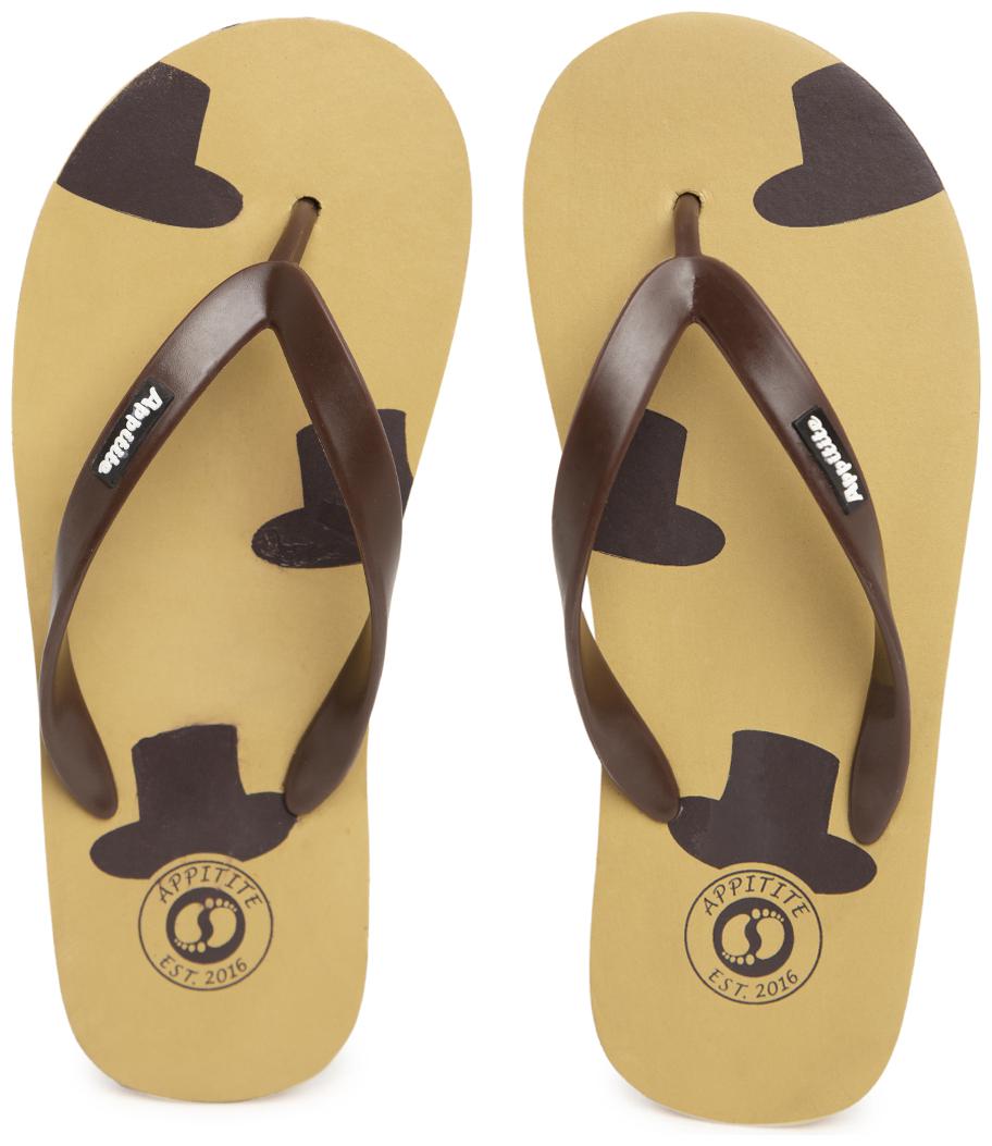 

Appitite Men Brown Indoor Slippers - 1 Pair
