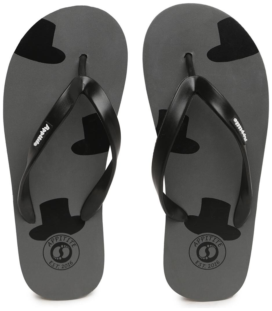 

Appitite Men Black Flip-Flops - 1 Pair