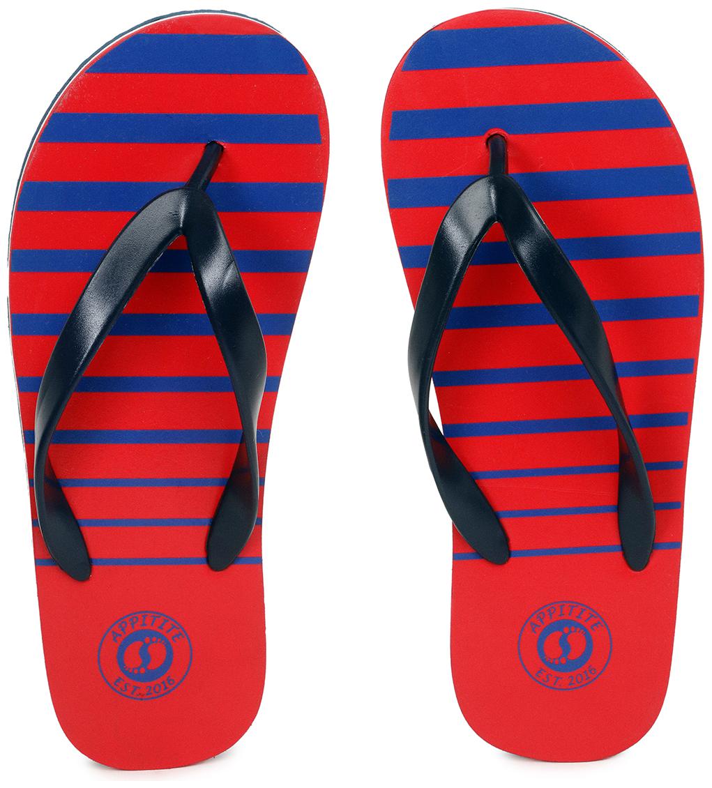 

Appitite Men Red Flip-Flops - 1 Pair