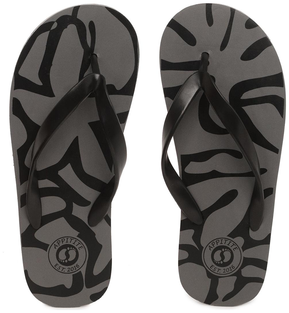 

Appitite Men Grey Flip-Flops - 1 Pair