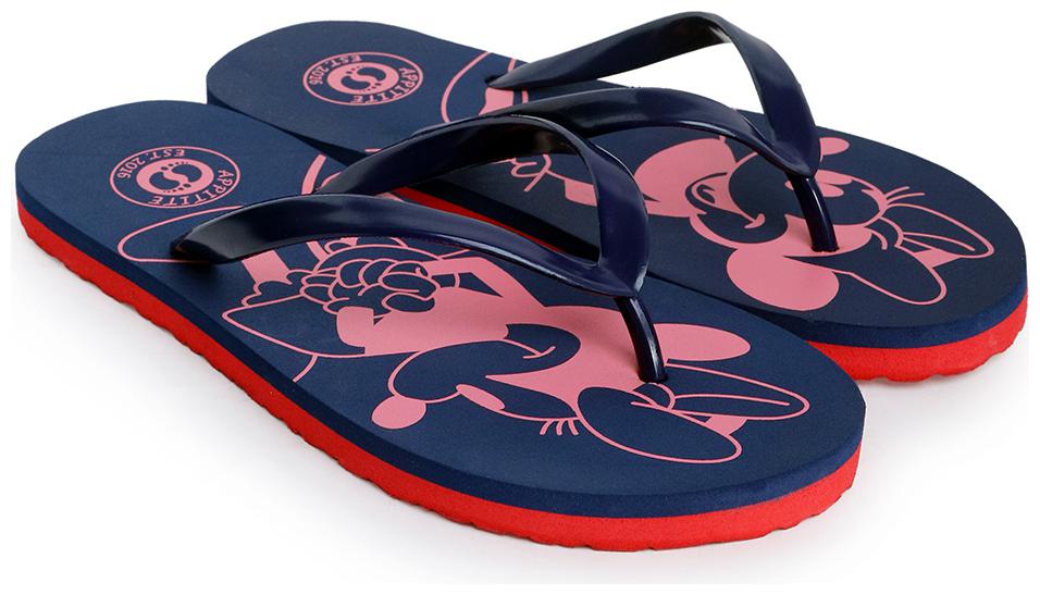 

Appitite Navy Blue Slippers For Women
