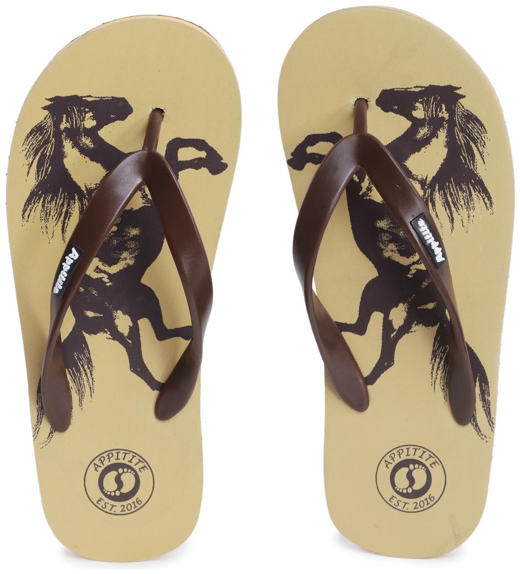 

Appitite Men Brown Flip-Flops - 1 Pair