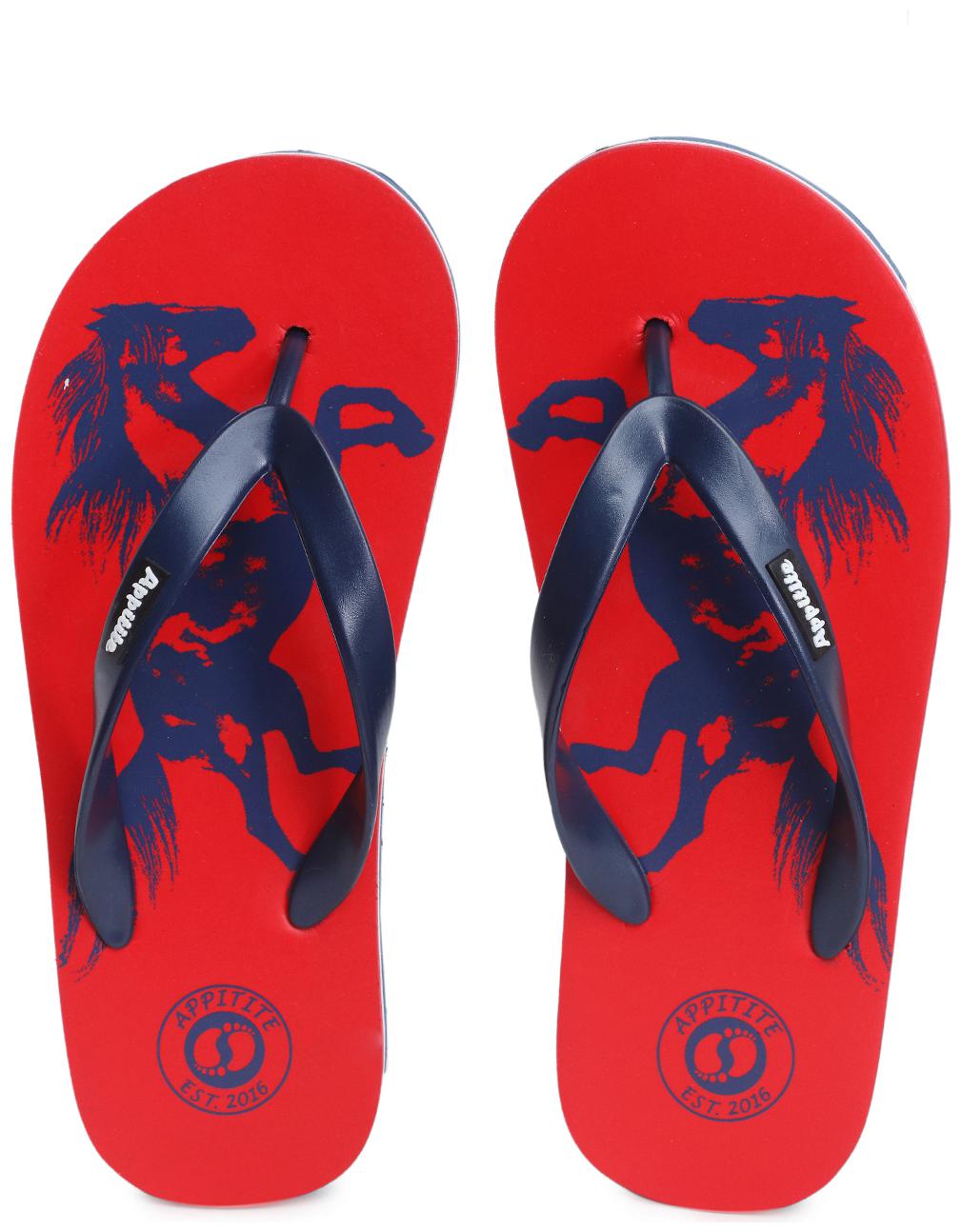 

Appitite Men Red Flip-Flops - 1 Pair