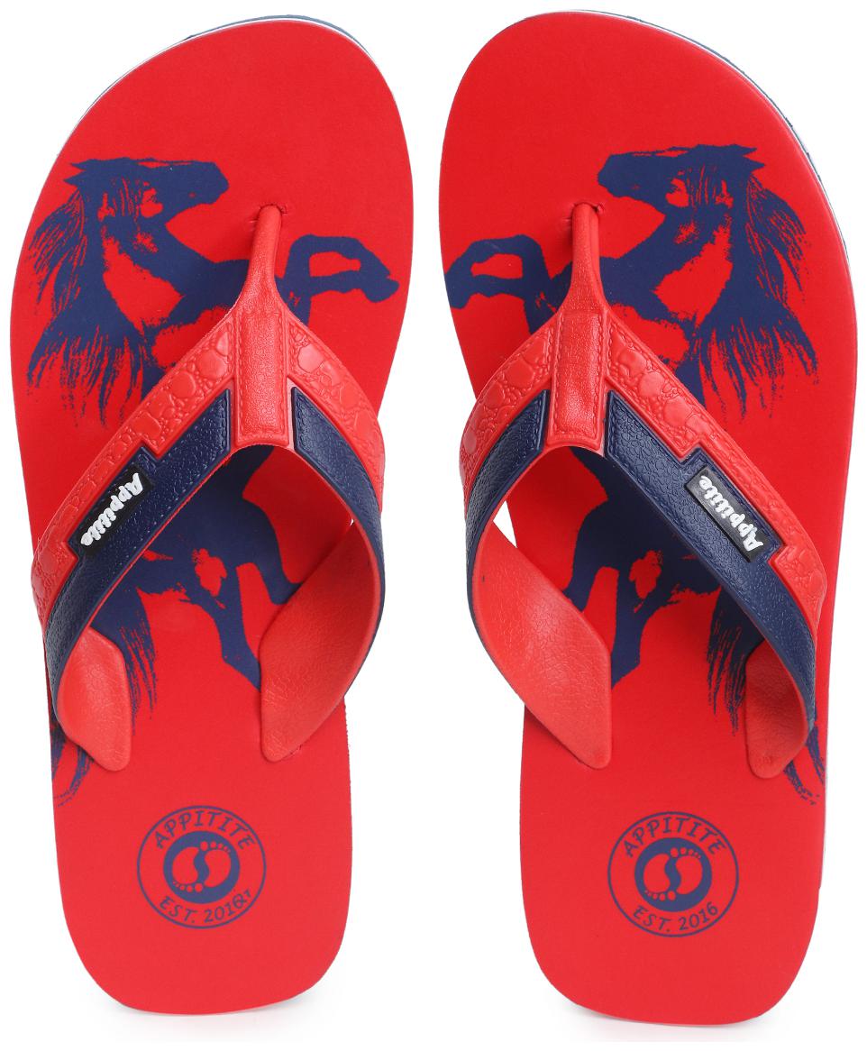 

Appitite Men Red Flip-Flops - 1 Pair