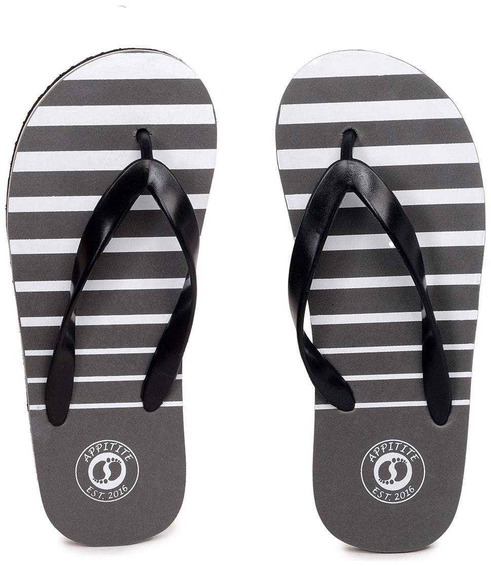 

Appitite Men Grey Flip-Flops - 1 Pair