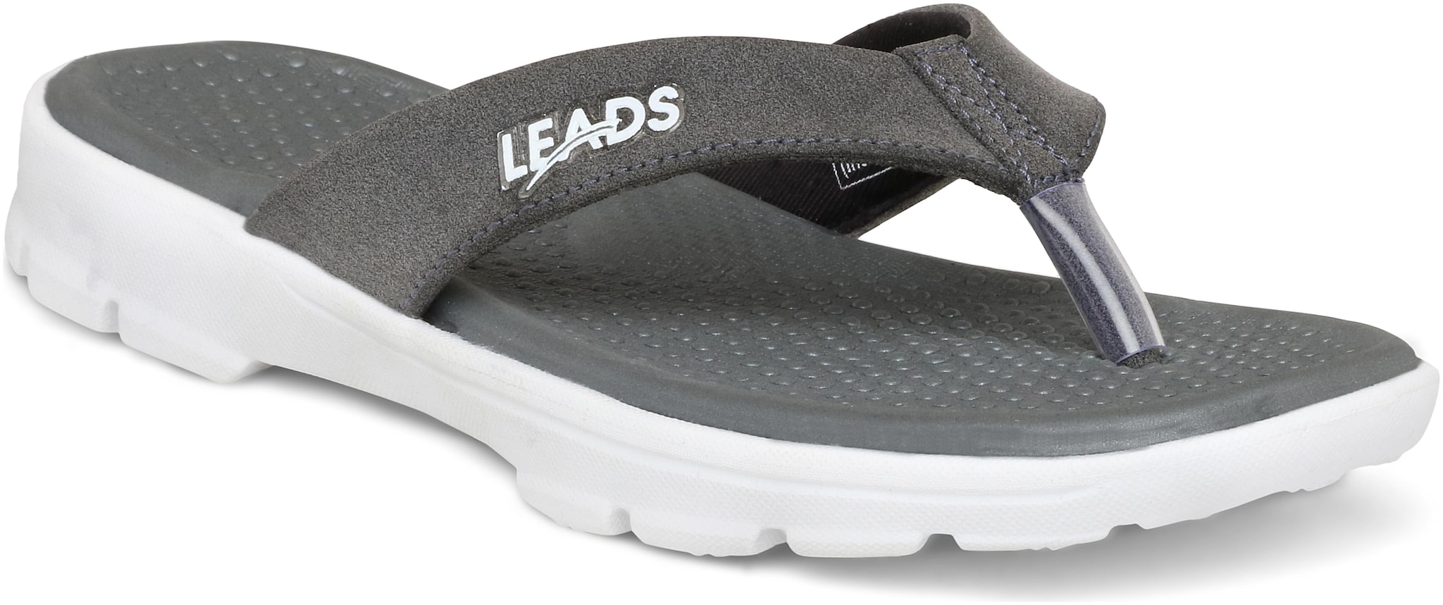 

Aqualite Men Black Grey Slippers Flip-Flops (SCR-501)