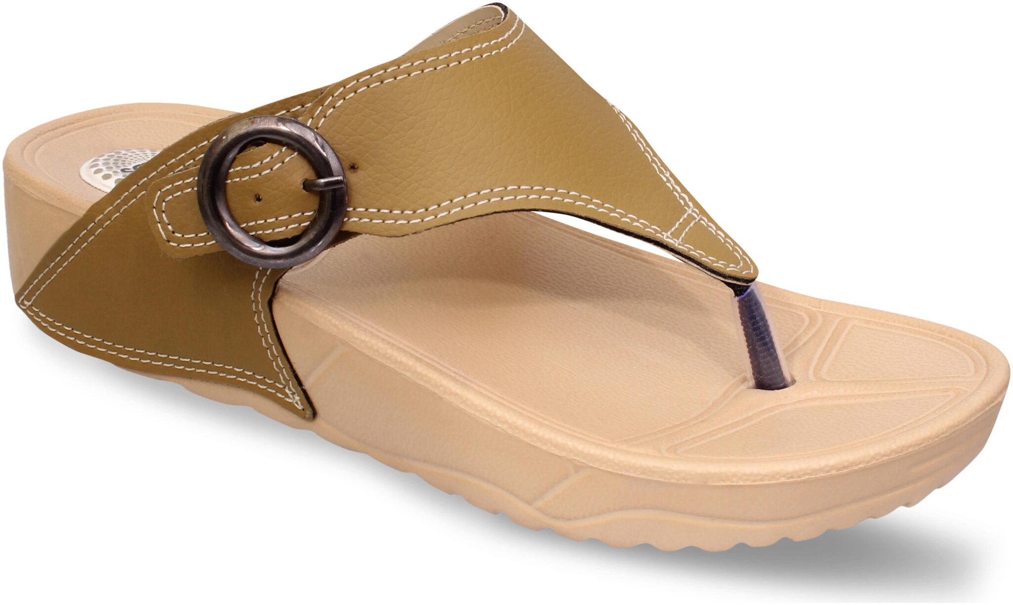 

Aqualite Women Multi-Color Open Toe Flats